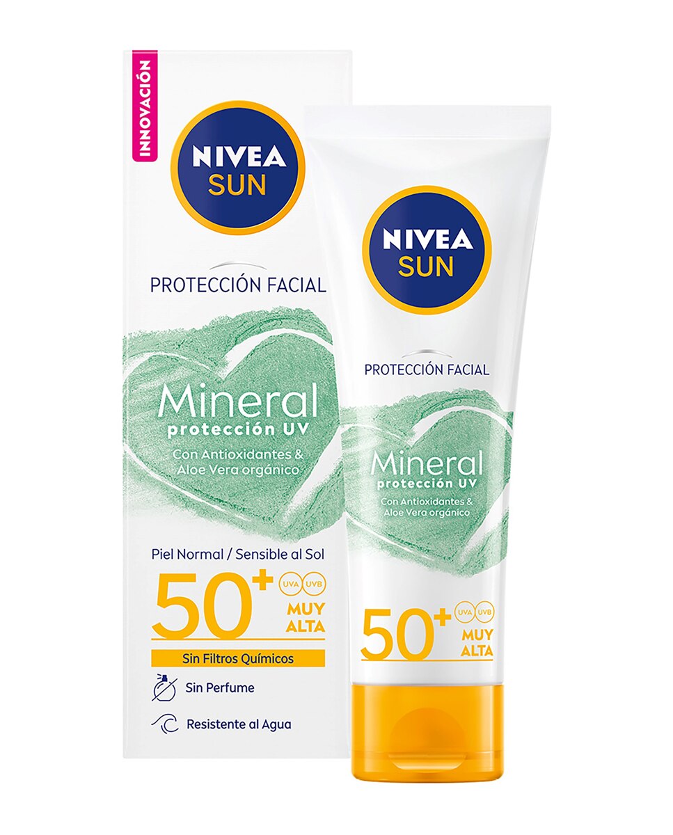 Protección Facial Mineral FP 50+, Nivea 50 ml · El Corte Inglés