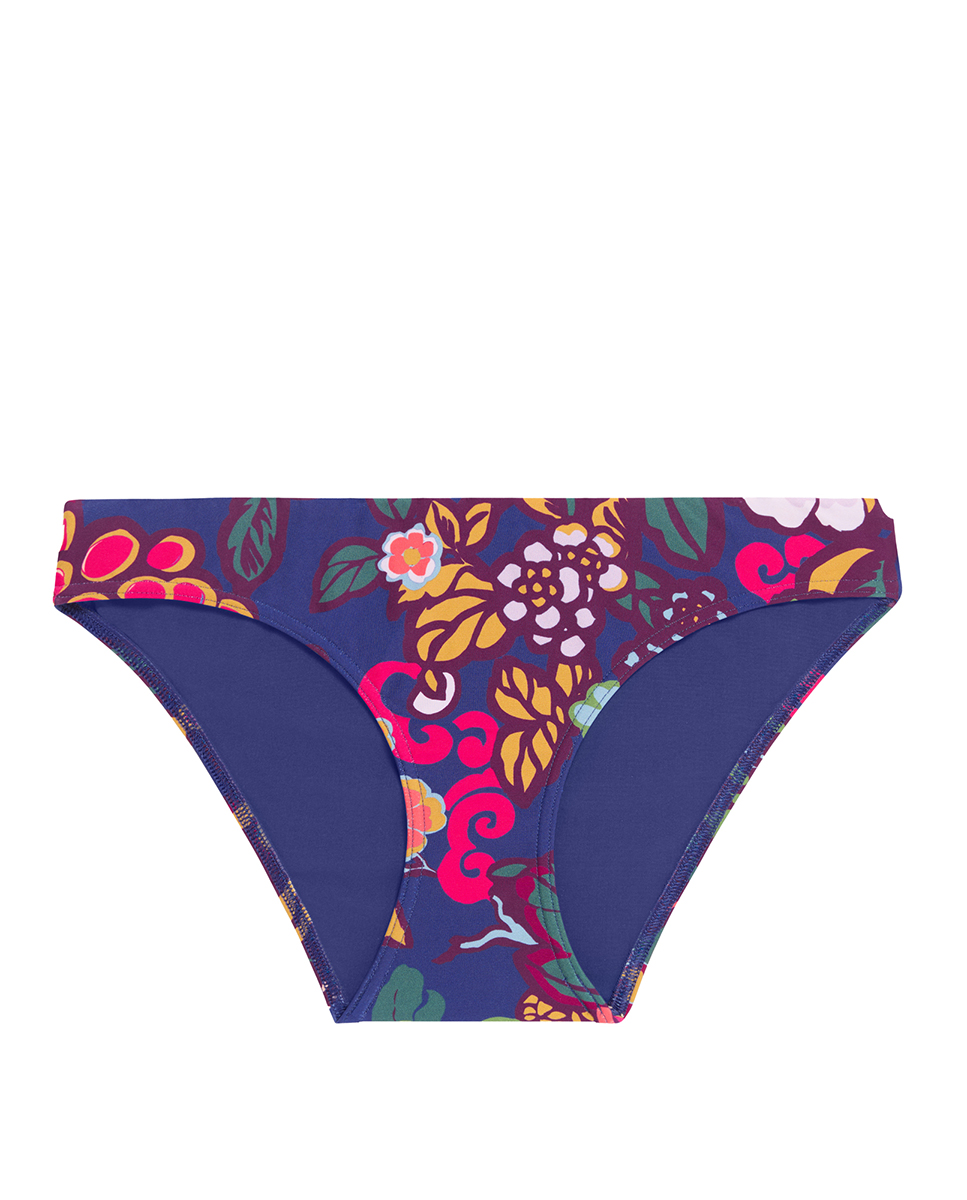 Cueca de Biquíni de Forma Clássica Multicolor-3
