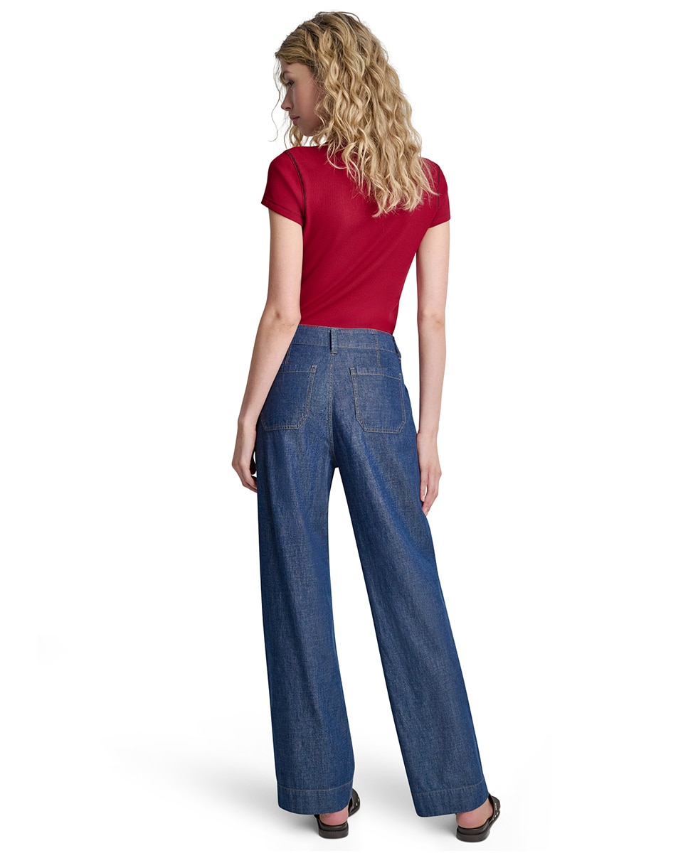 Jeans Straight Azul-2