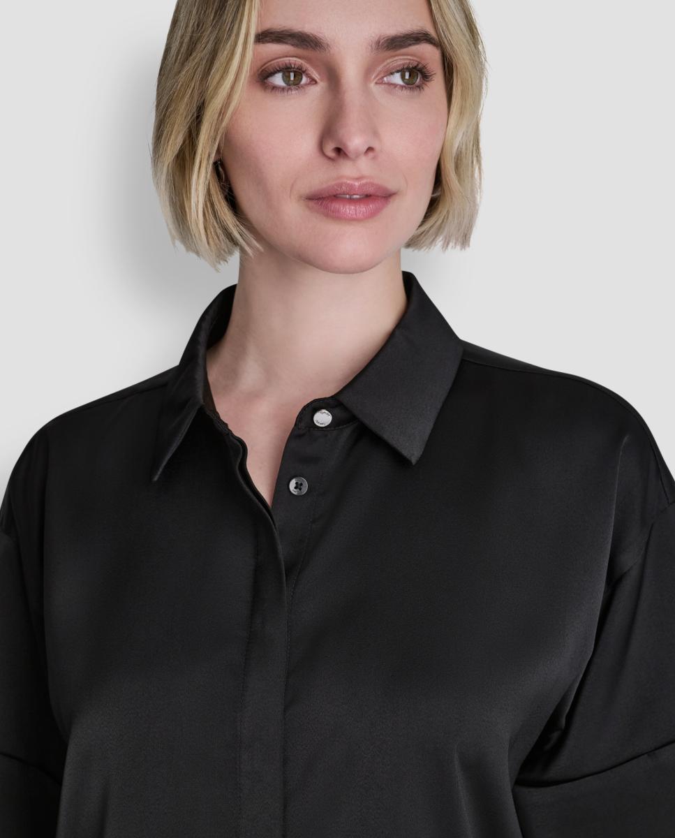 Blusa Folgada Preto-3