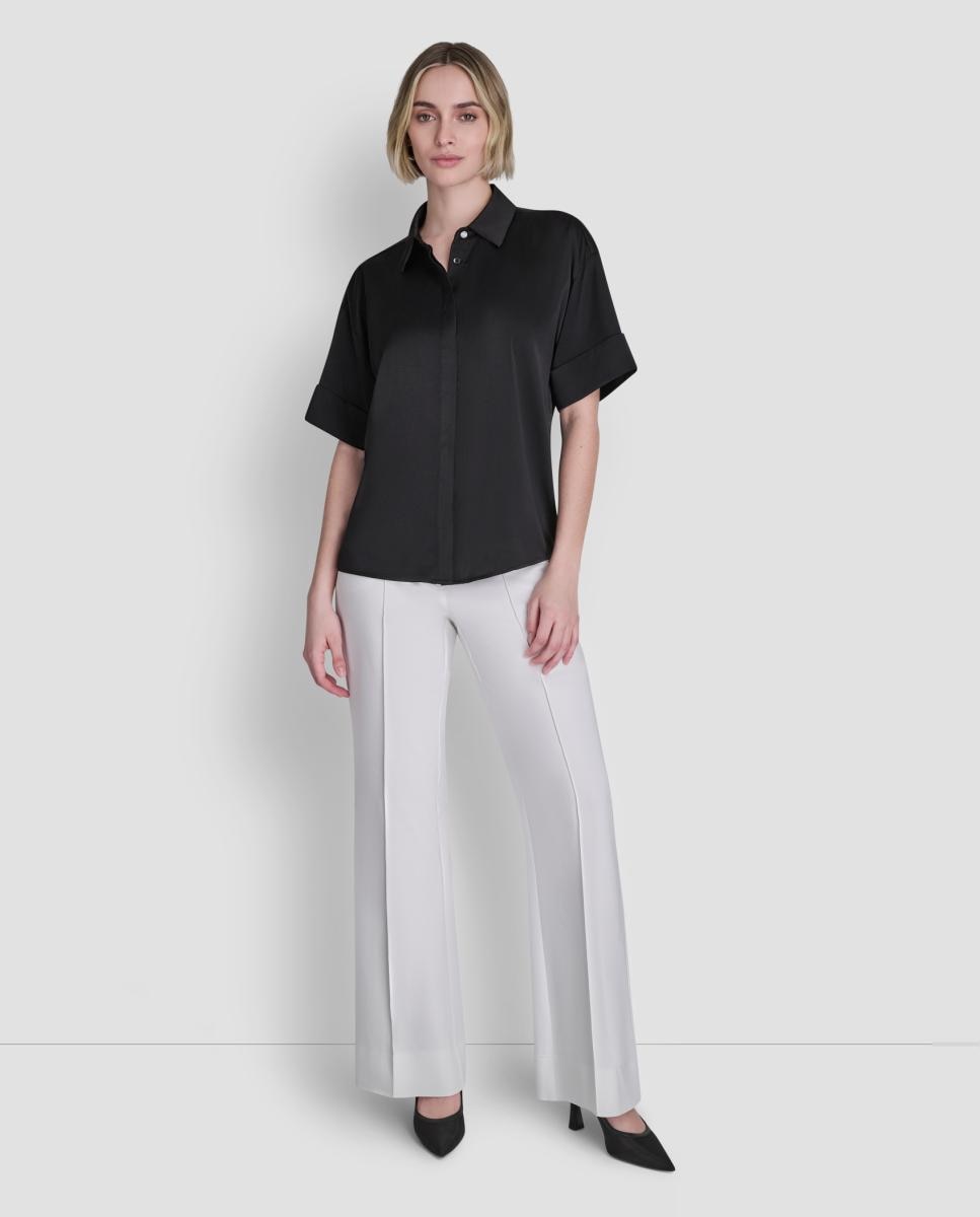 Blusa Folgada Preto-5