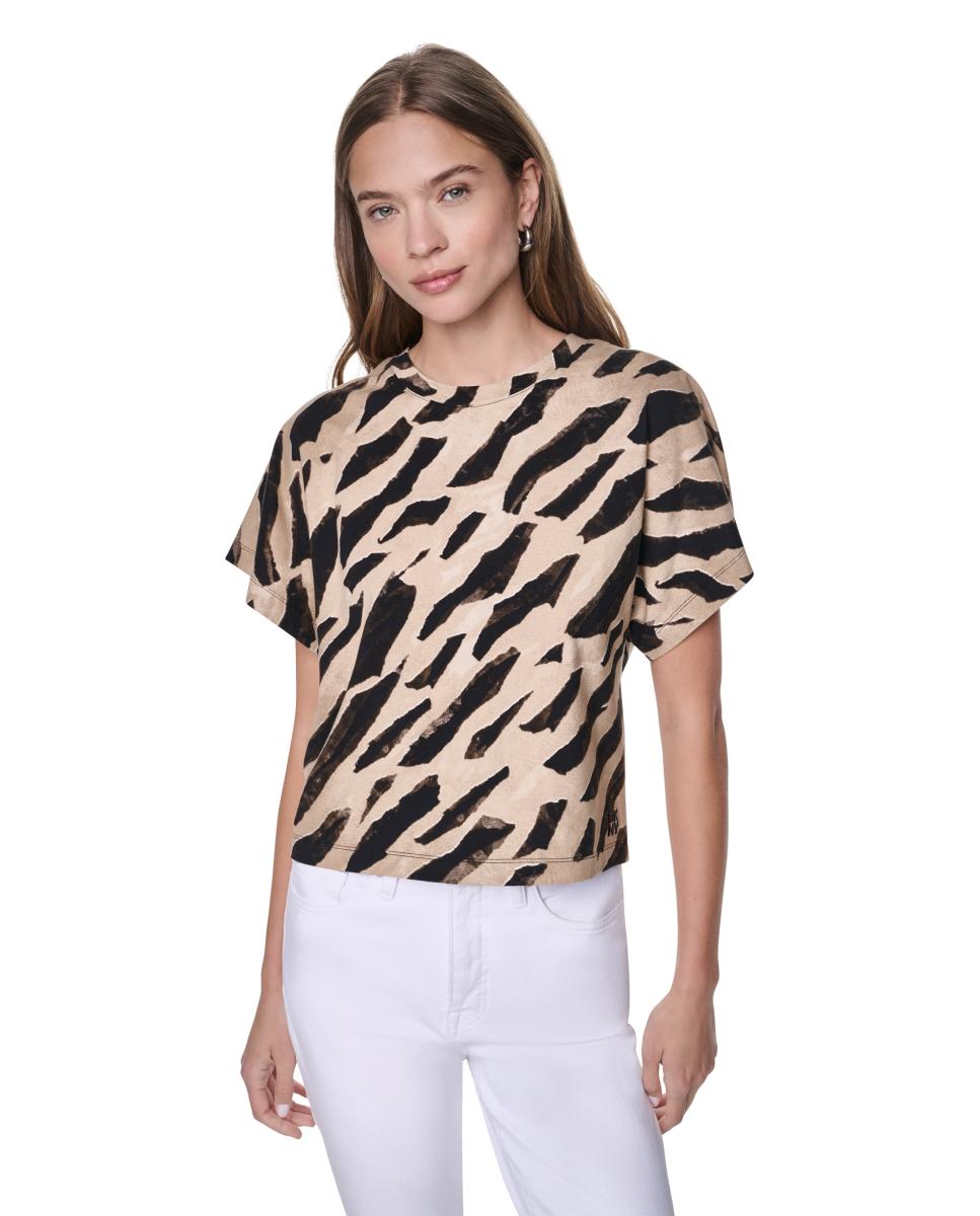 Imagem 0 de Blusa de Manga 3/4 e Decote Redondo