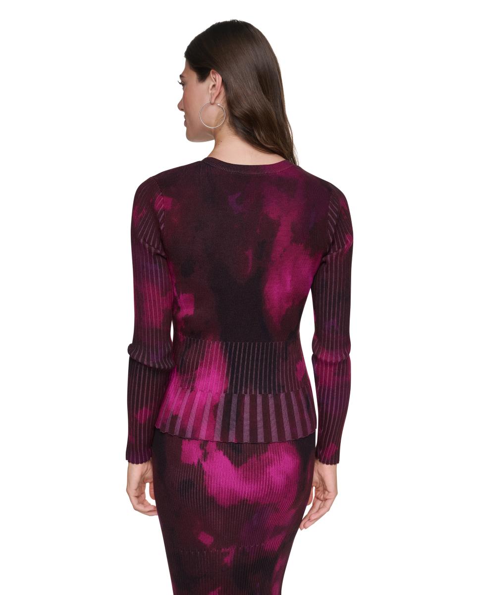 Top de malha Multicolor-5