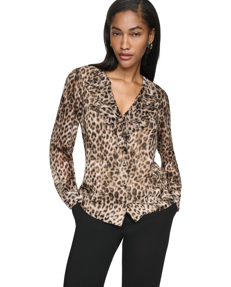 Imagem 0 de Blusa com Animal Print