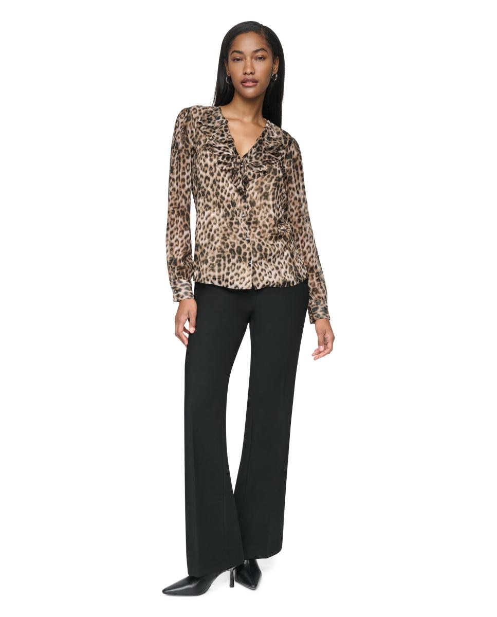 Blusa com Animal Print Multicolor-2