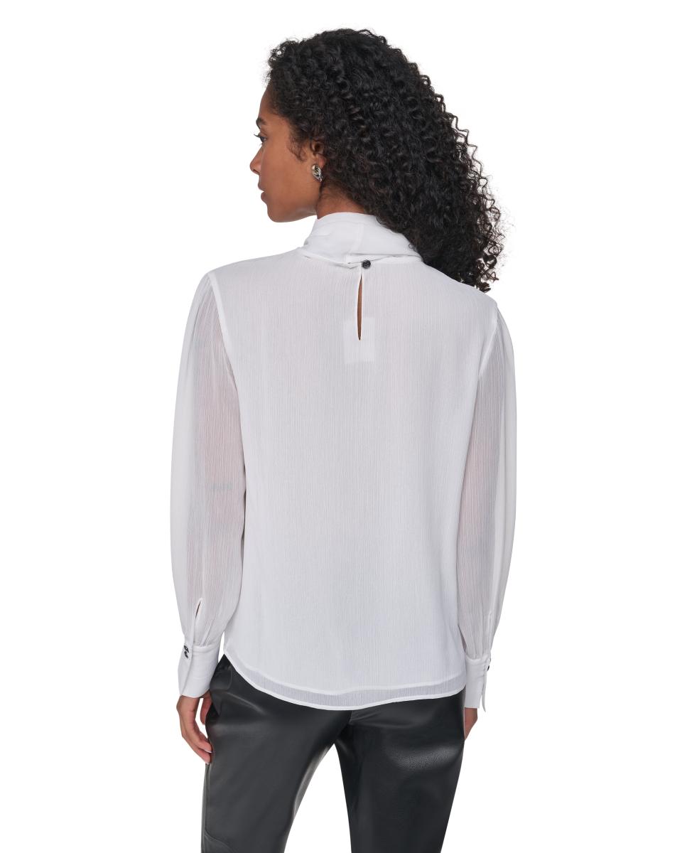 Blusa Fluida Creme-3