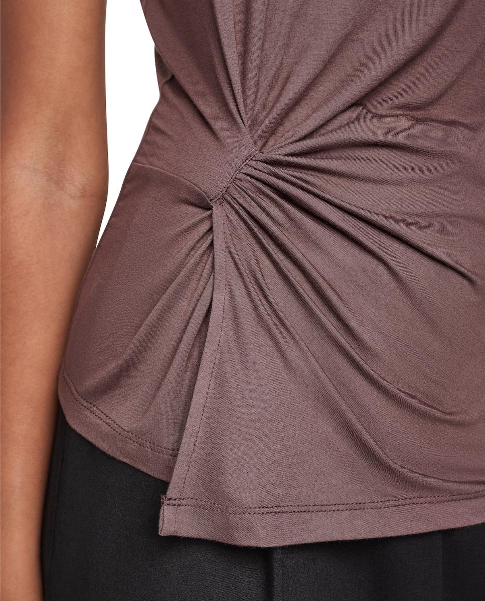 Top de mujer sin mangas - DKNY - Rojo Granate Rojo Granate-5