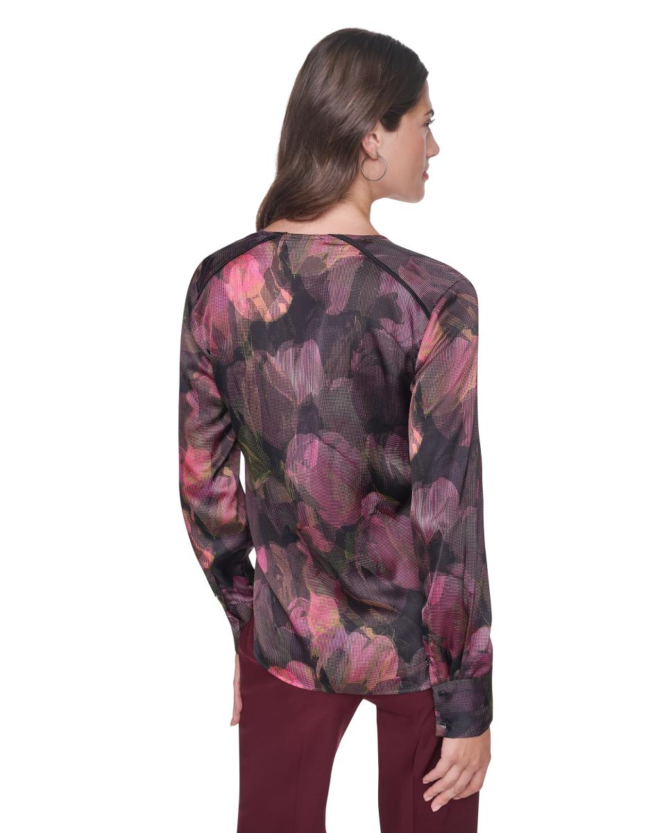 Blusa com Roda à rente Multicolor-5