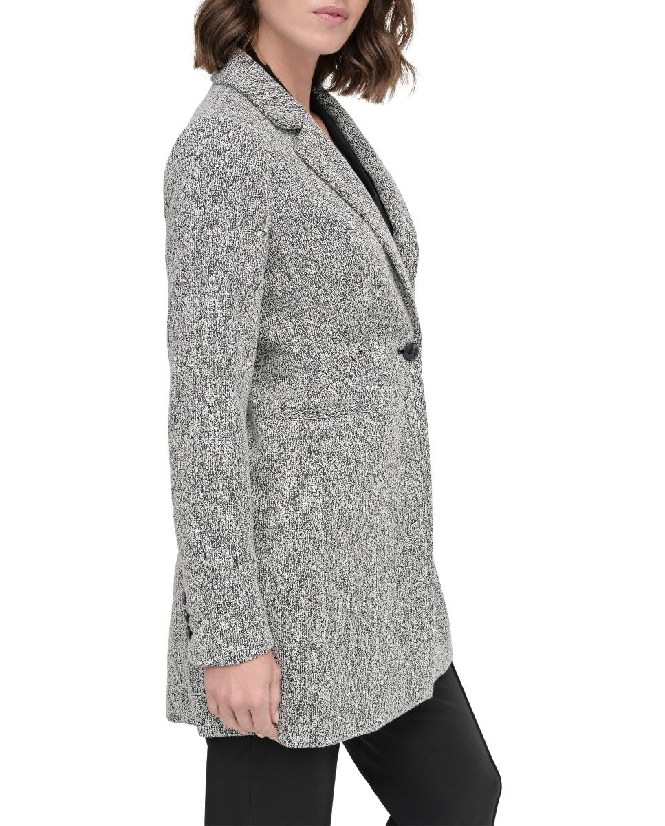 Casaco Tipo Blazer Cinzentos-4