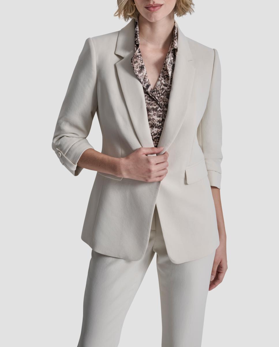 Blazer de mulher Cru-1