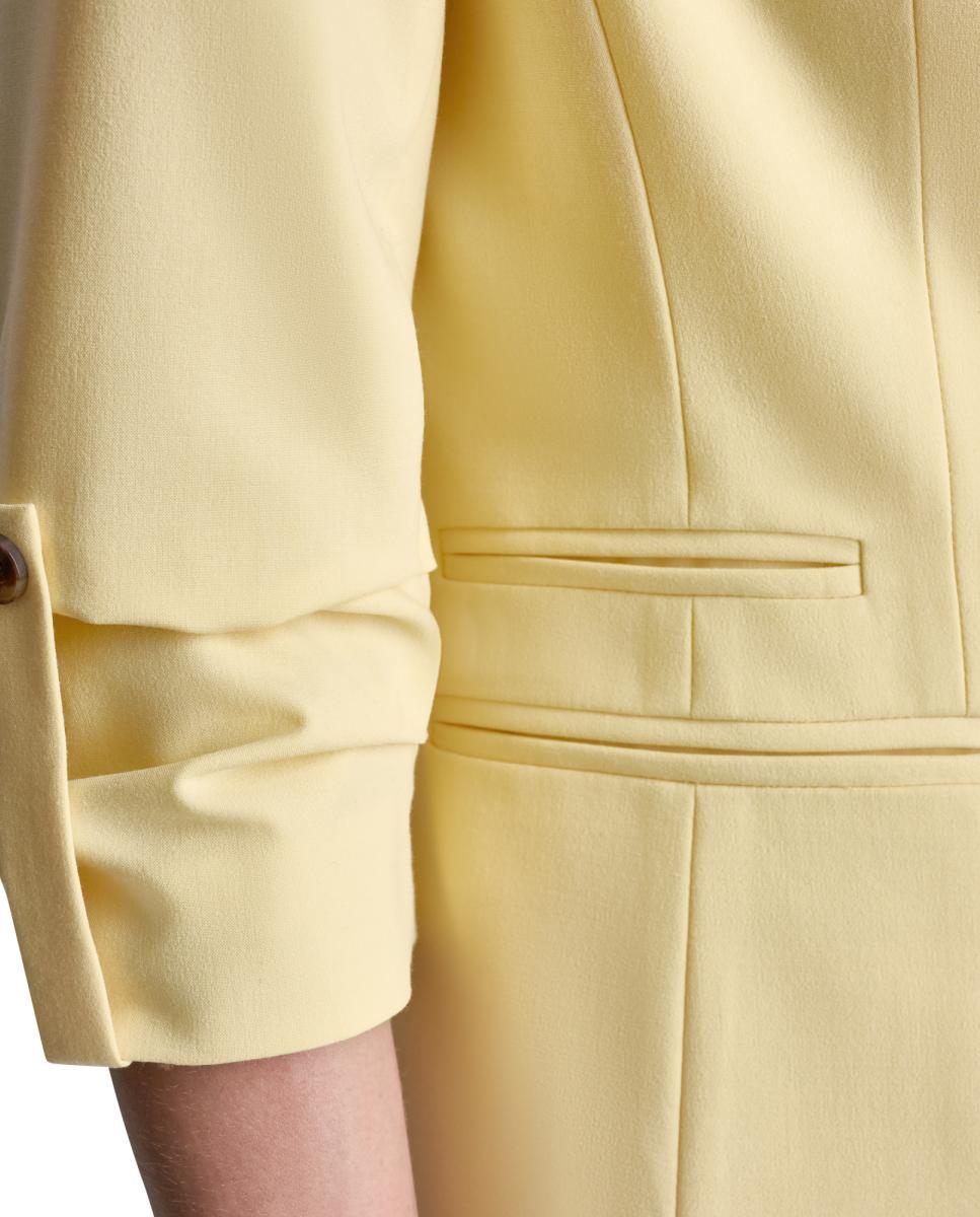 Blazer de mulher Amarelo-3