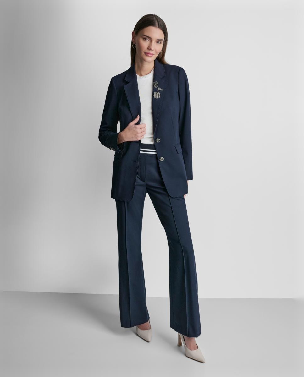Blazer de mulher Azul-marinho-3