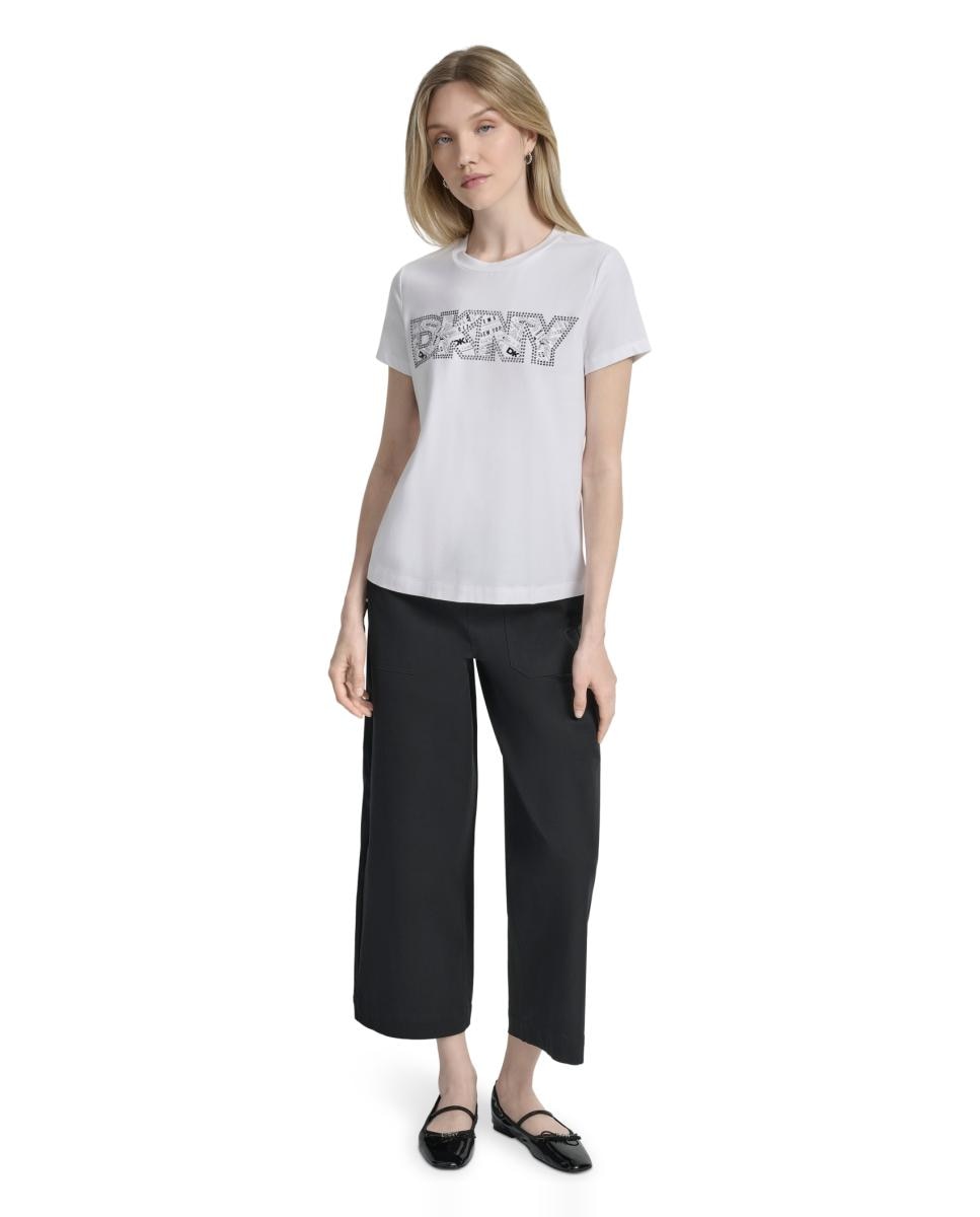 T-shirt com Logótipo Branco-2