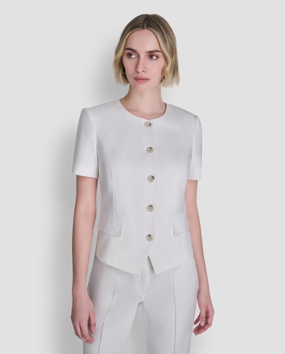 DKNY - Chaqueta de manga corta.