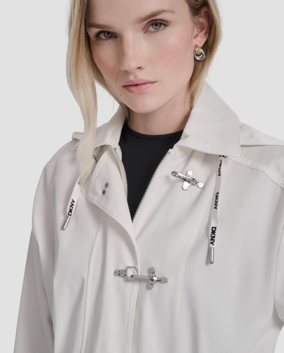 Casaco Tipo Anoraque Creme-5