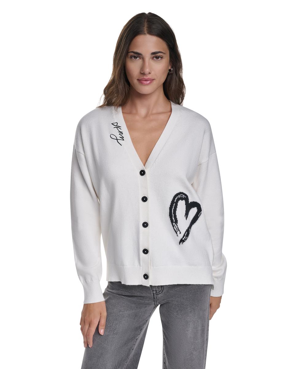 Imagem 0 de Camisola de Malha com Decote em Bico