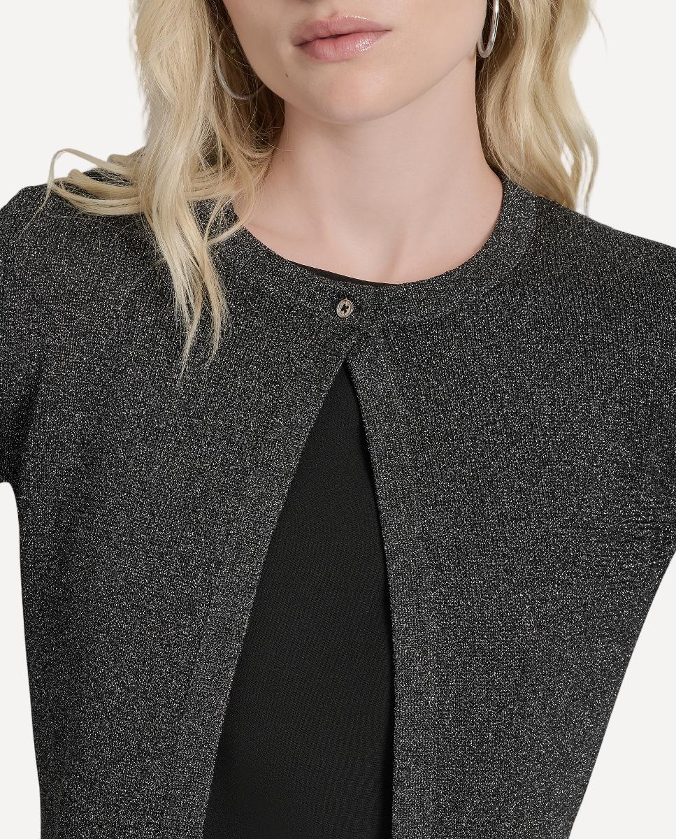 Cardigan Cinzentos-4