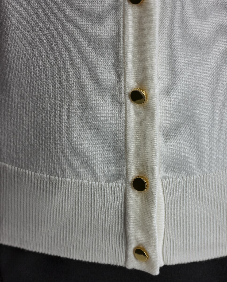 Cardigan Creme-2