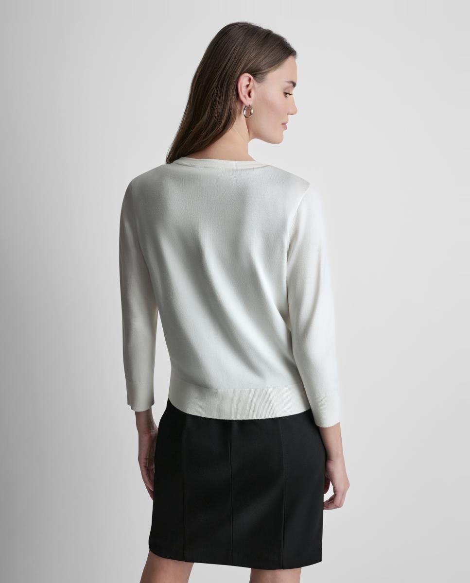 Cardigan Creme-3
