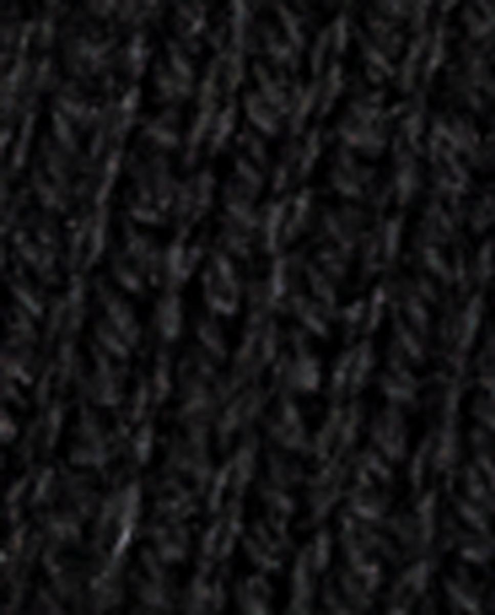 Cardigan com Detalhe de Botões Metalizados Preto-3
