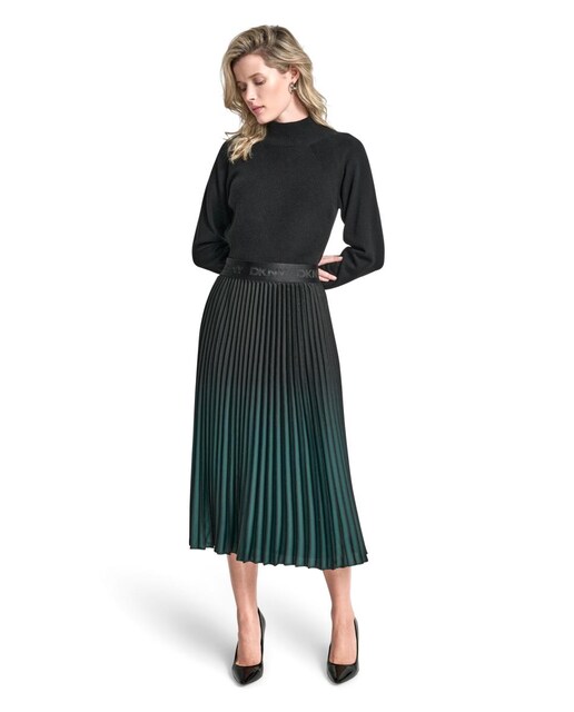 Imagem 0 de Saia Plissada em Degradé