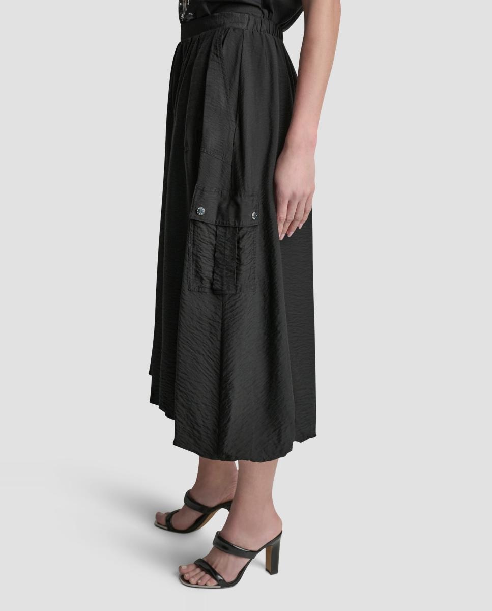 Saia midi Preto-5