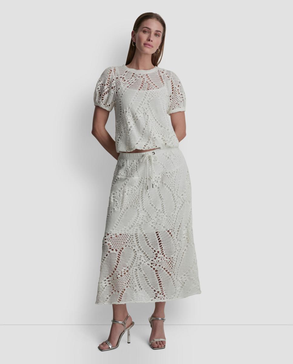 Imagem 0 de Saia Fluida de Crochet