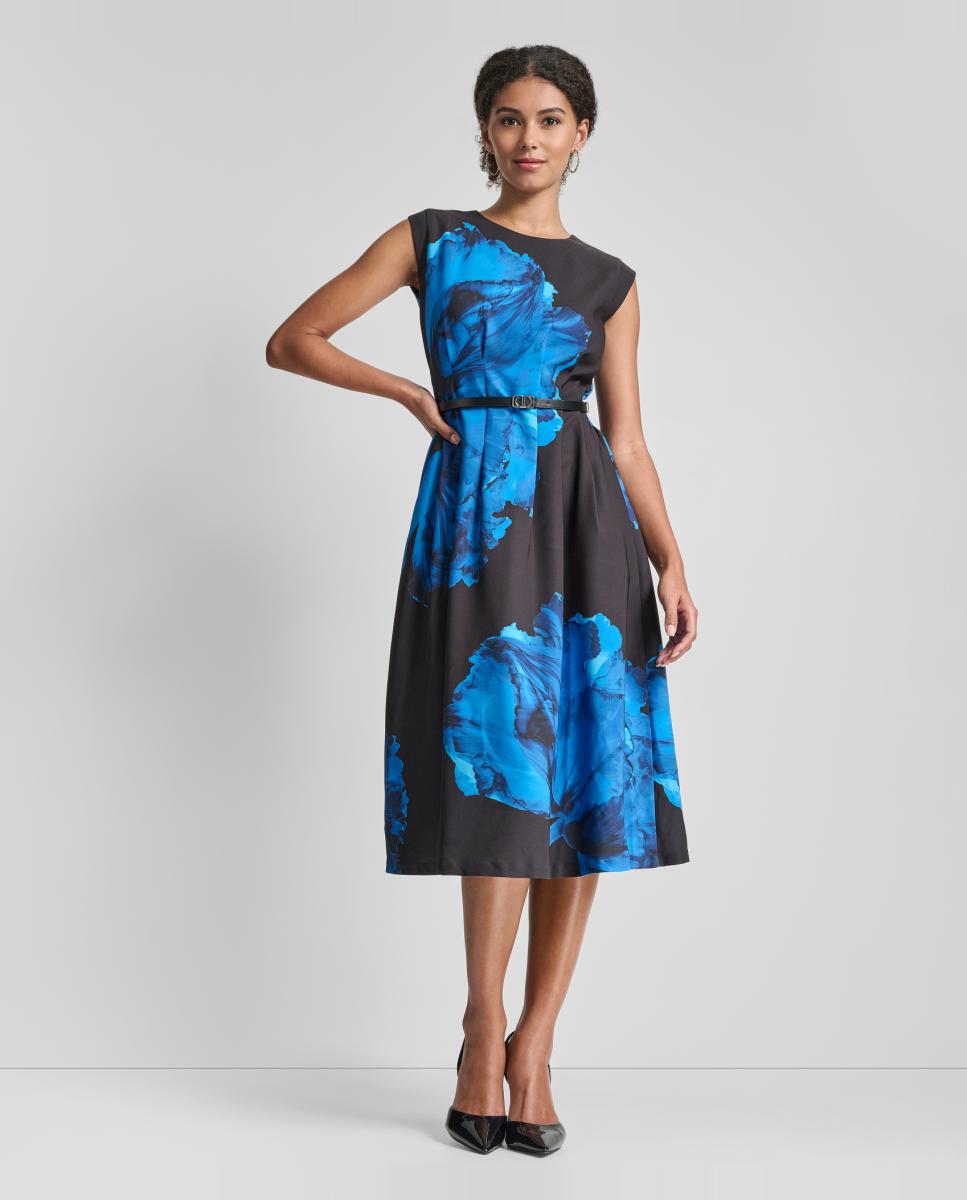 Imagem 0 de Vestido midi com estampado floral