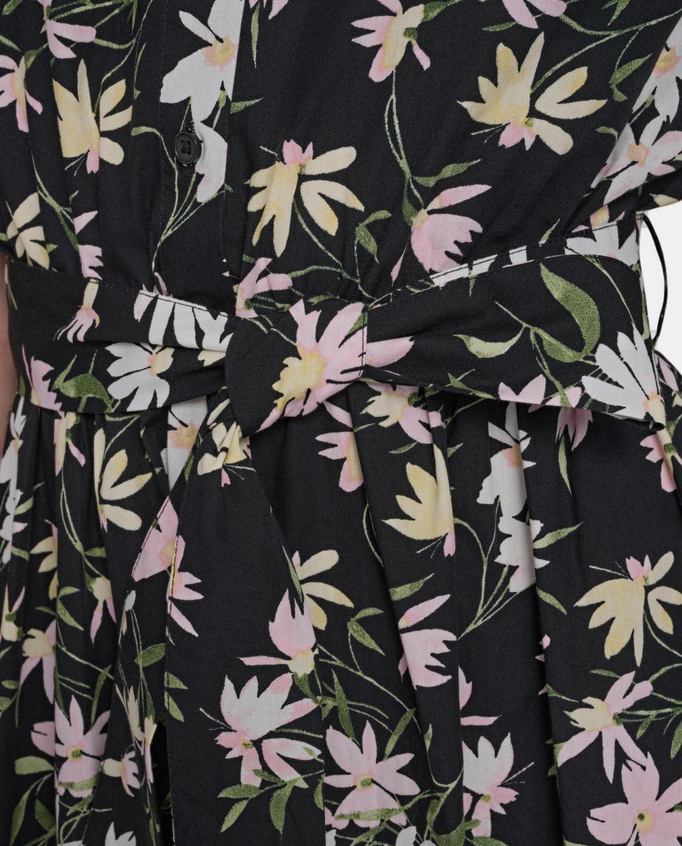 Vestido com estampado floral Multicolor-2