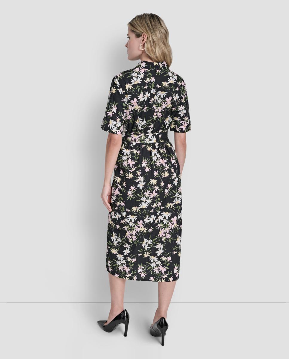 Vestido com estampado floral Multicolor-3