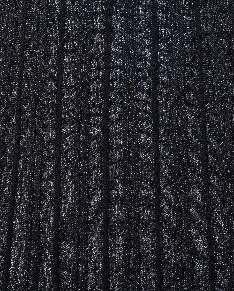 Imagen 2 de Vestido de punto brillante - DKNY - Negro Negro