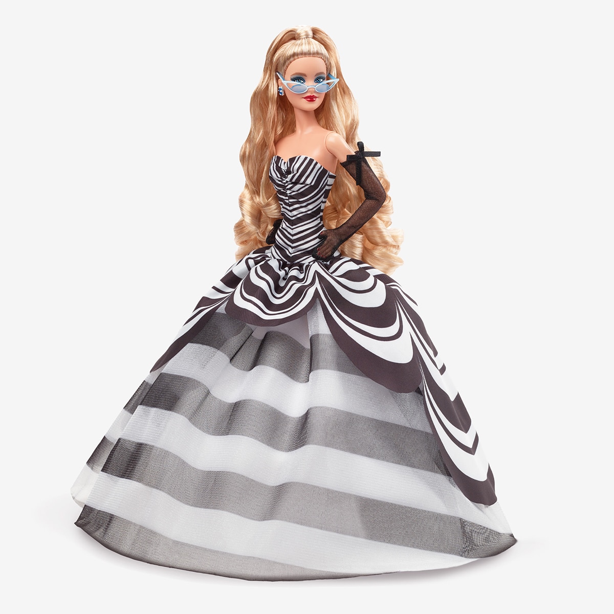 Barbie – Barbie Muñeca rubia Signature 65 Aniversario.