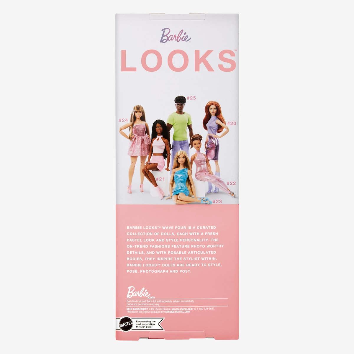 A assinatura da Barbie cabelo curto com macacão rosa 8
