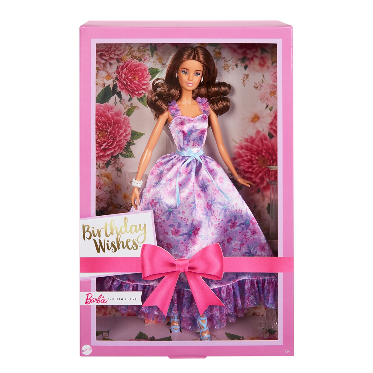 Barbie Signature Deseos de Cumpleaños Muñeca morena · Barbie · El