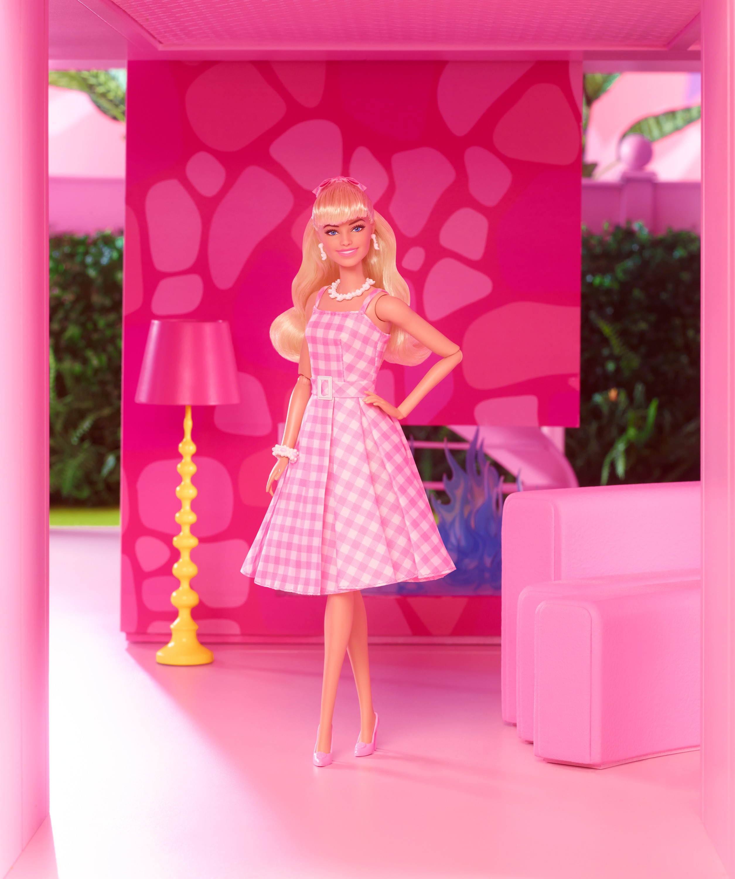 Barbie The Movie Margot Robbie Muñeca Signature coleccionable de la película con vestido vintage 3