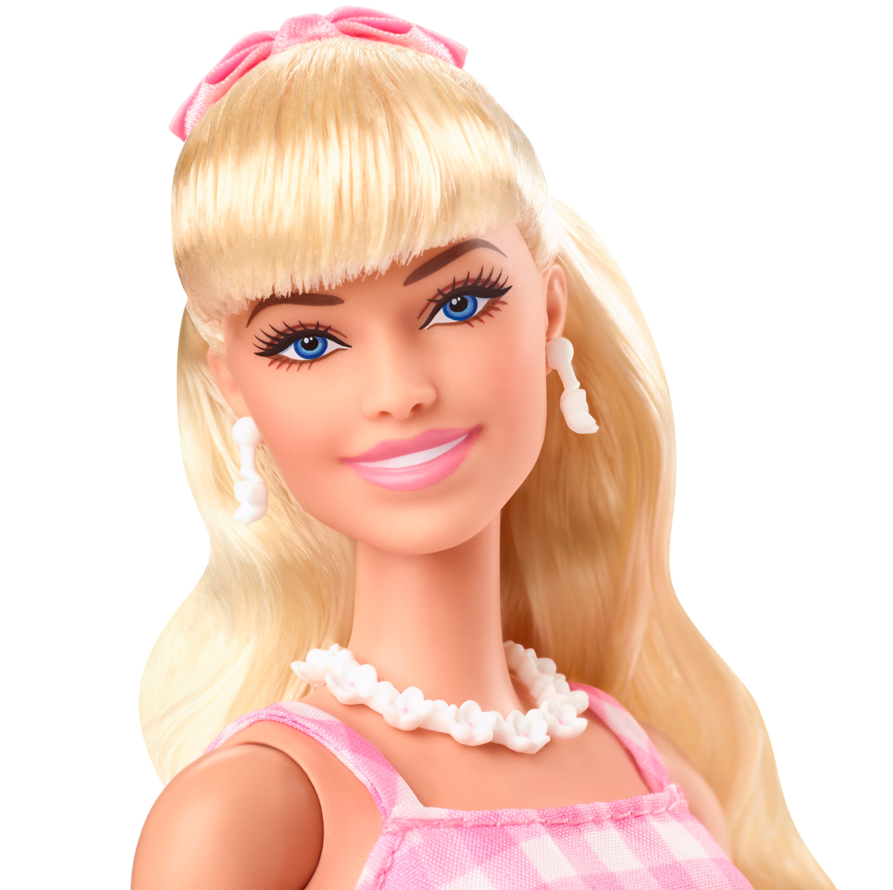 Barbie The Movie Margot Robbie Muñeca Signature coleccionable de la película con vestido vintage 7
