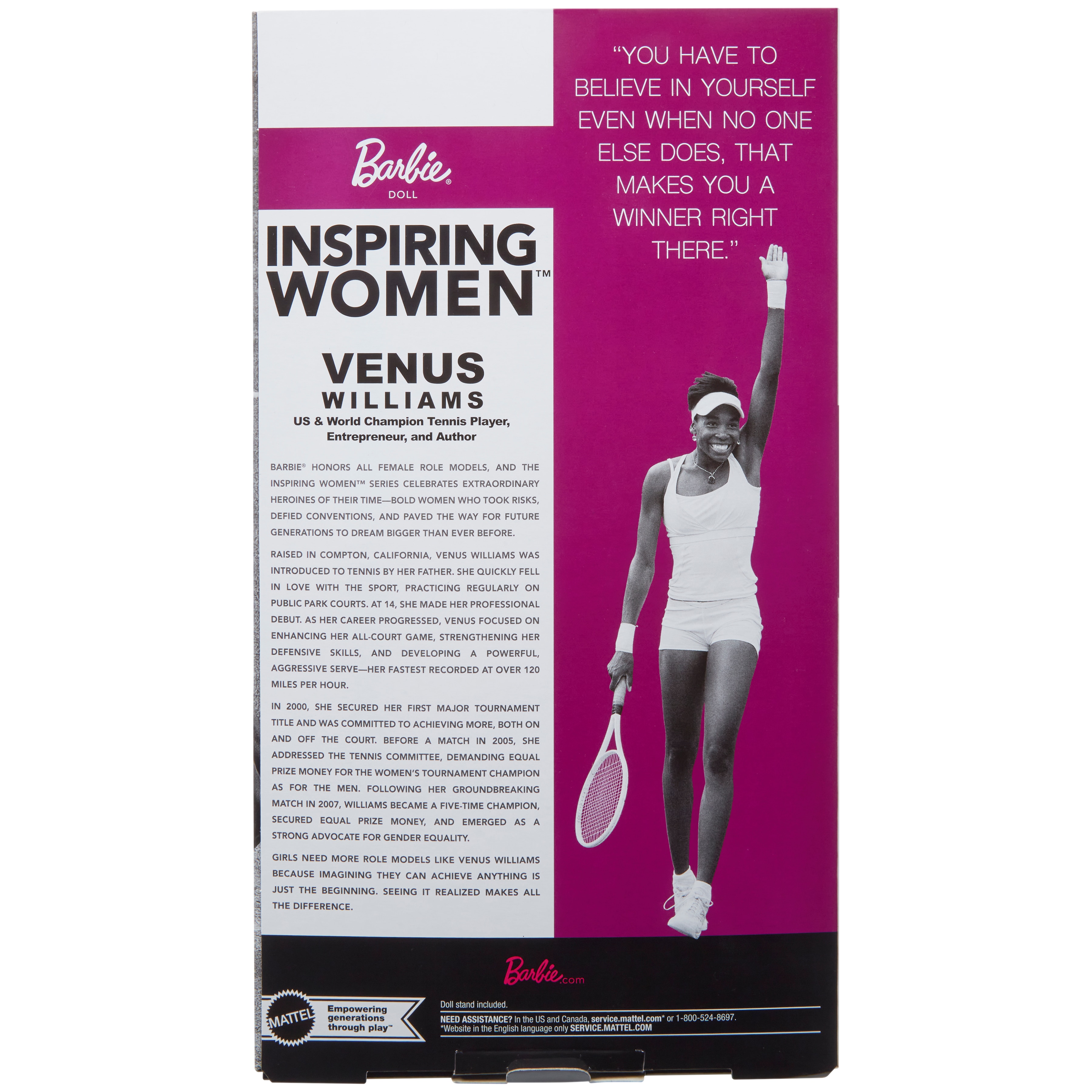 Barbie Signature Venus Williams 7