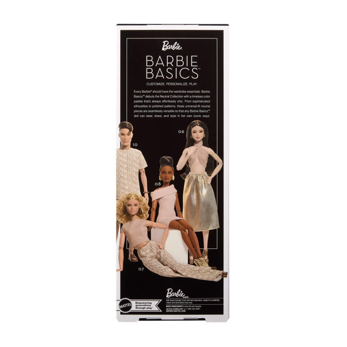 Boneca Barbie Basics: Modelo 09 6