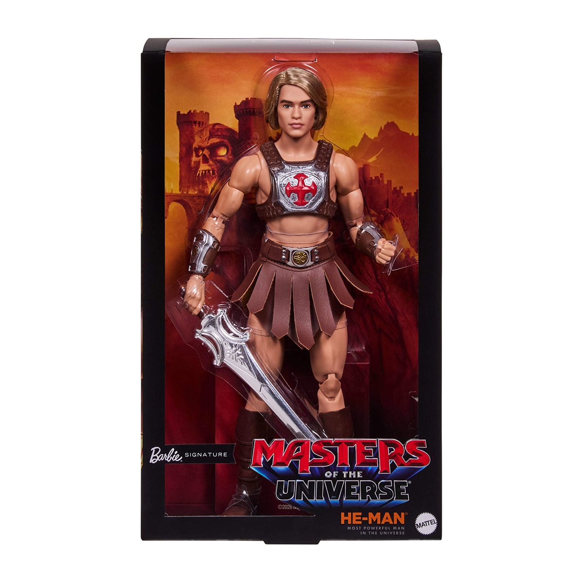Muñeco He-Man Masters of the Universe Barbie Mattel 6