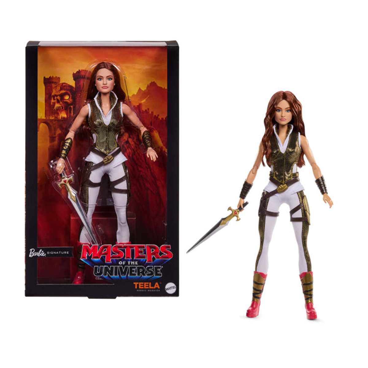 Imagen 0 de Muñeca Teela Masters of the Universe Barbie Mattel