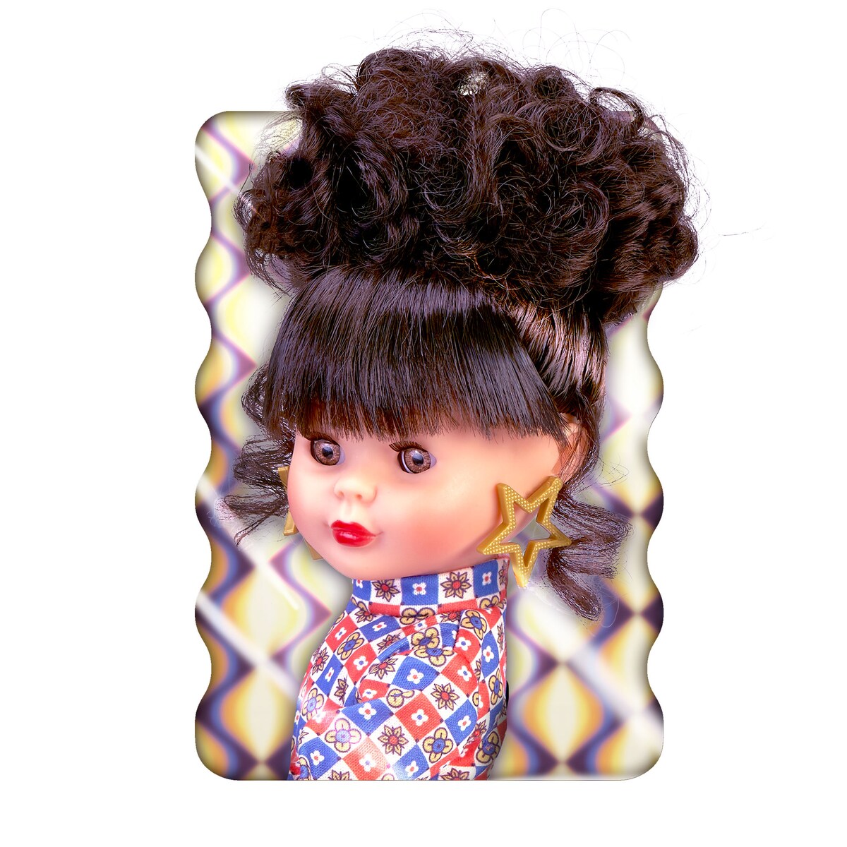 Bratz Muñecas Nancy Colecciu00f3n Loco Loco, Muu00f1eca Hippie