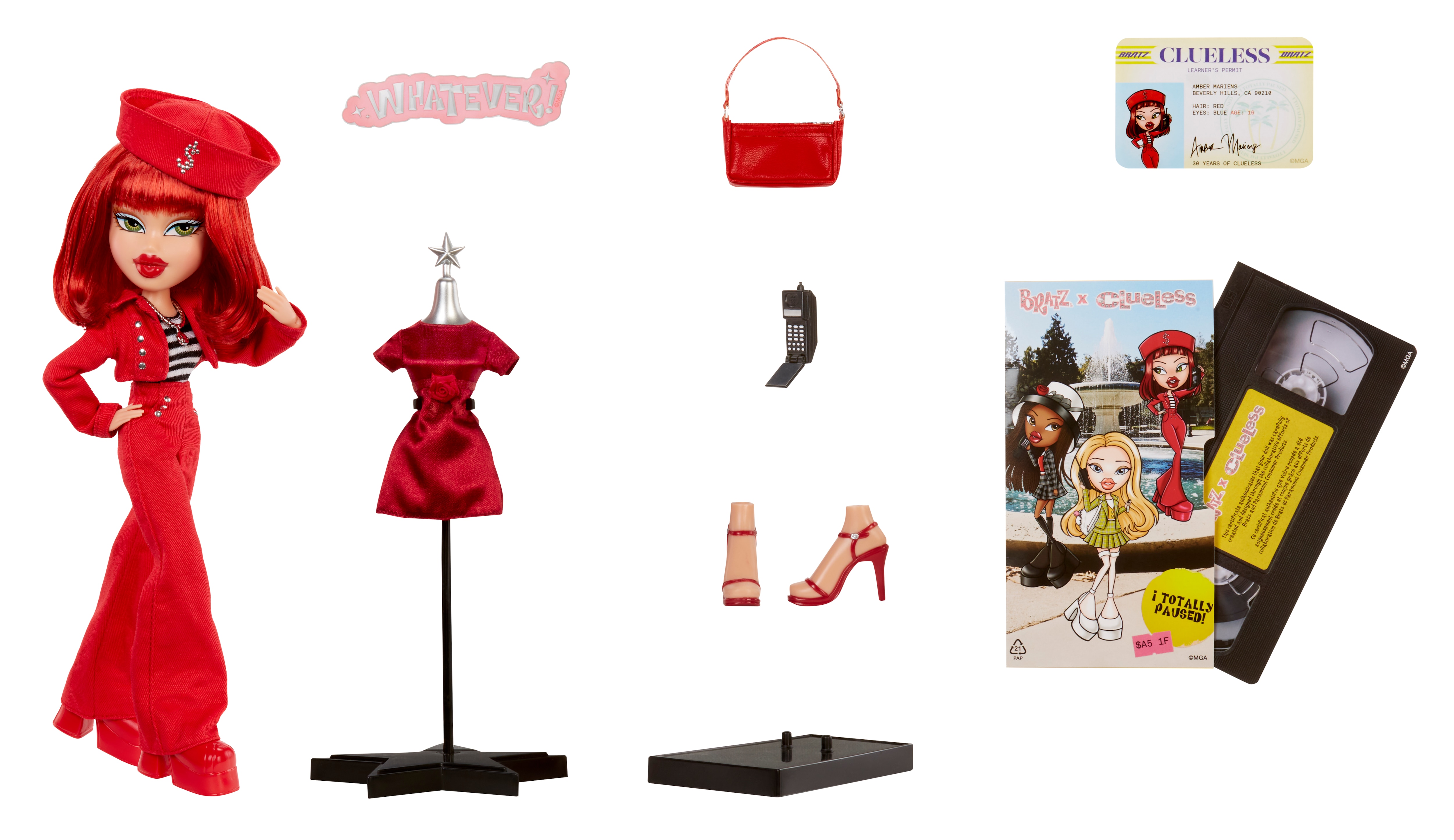 Muñeca Bratz x Clueless Doll-Amber 7