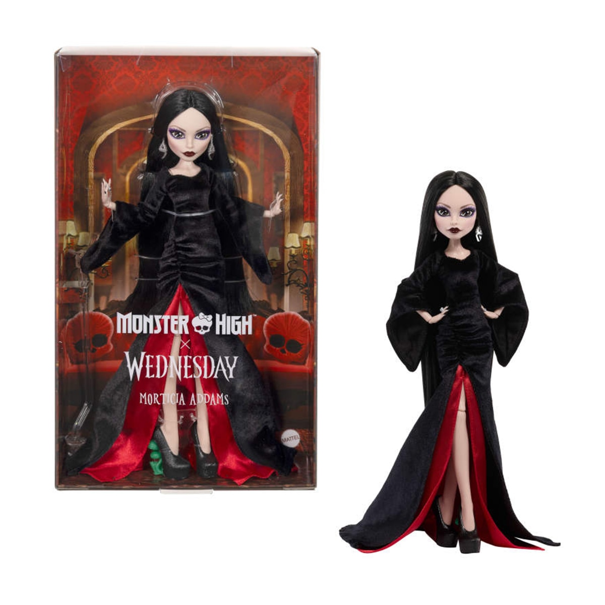 Muñeca Morticia Adams Monster High Mattel 1