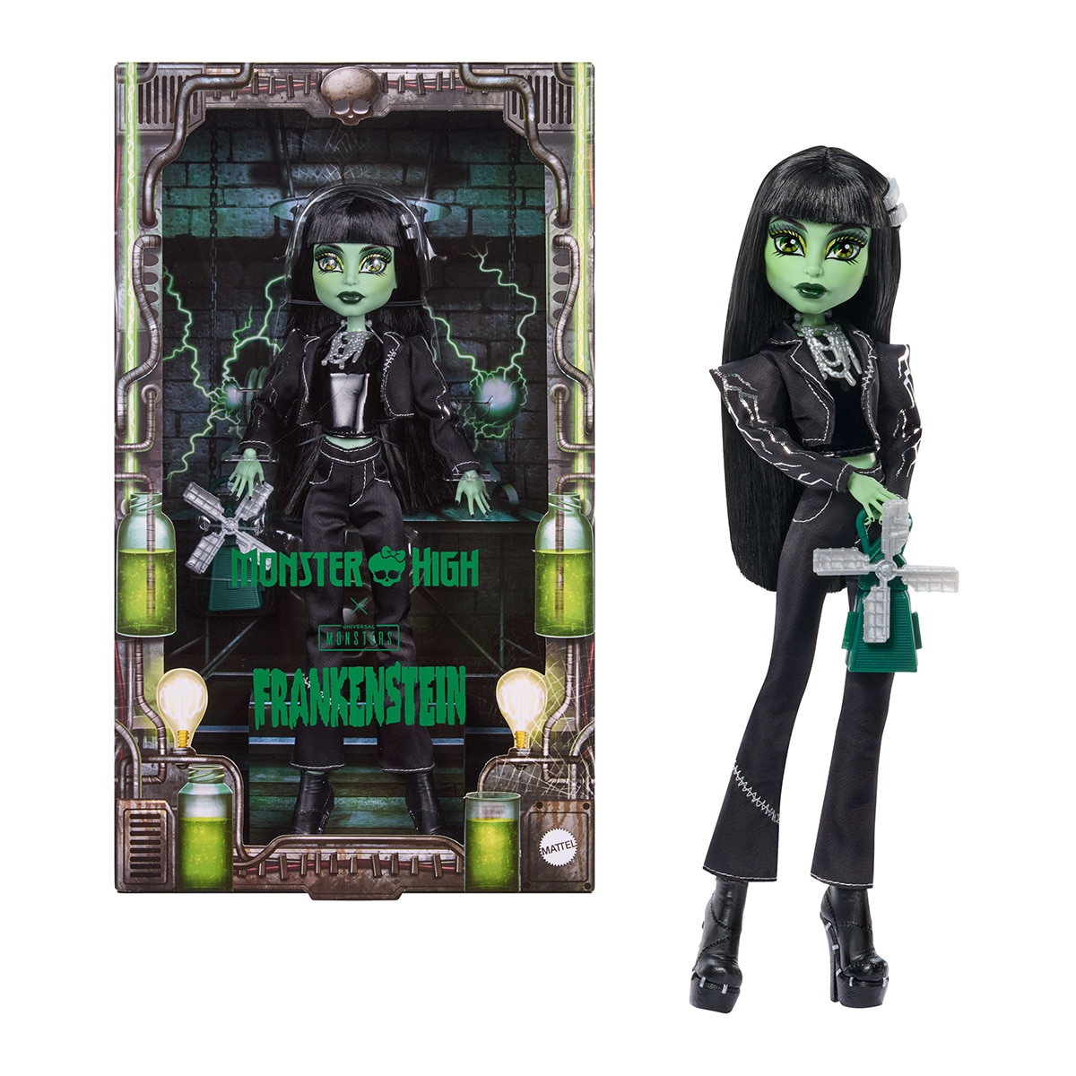 Imagen 1 de Muñeca de colección con detalles premium y embalaje de exposición Frankenstein Monster High