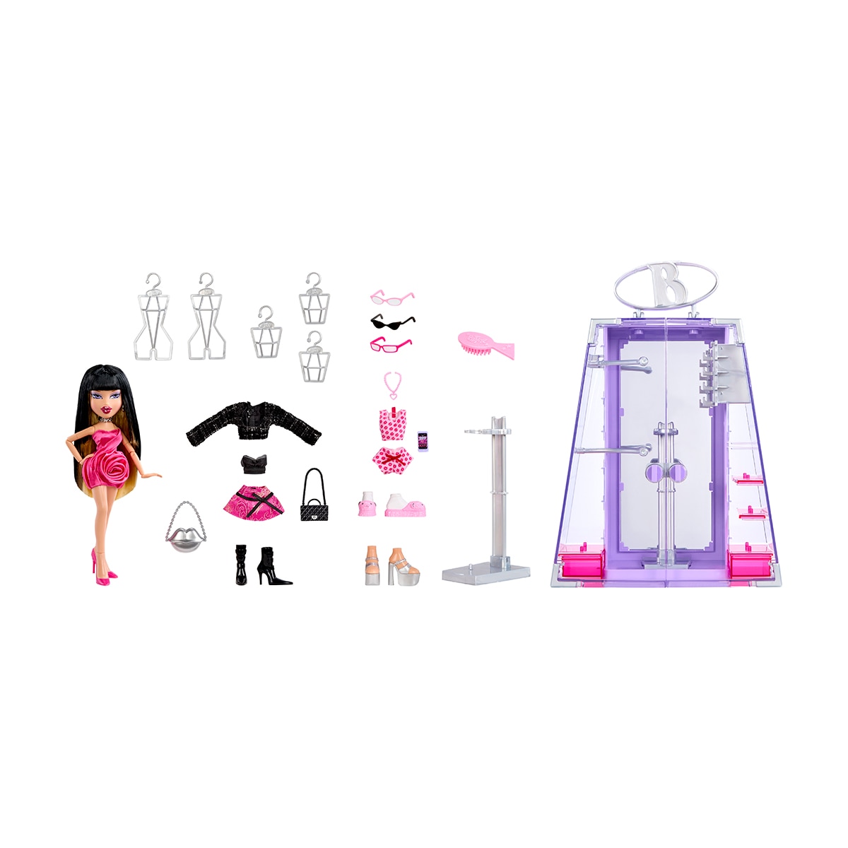 Imagen 11 de Playset con muñeca y armario Bratz MGA