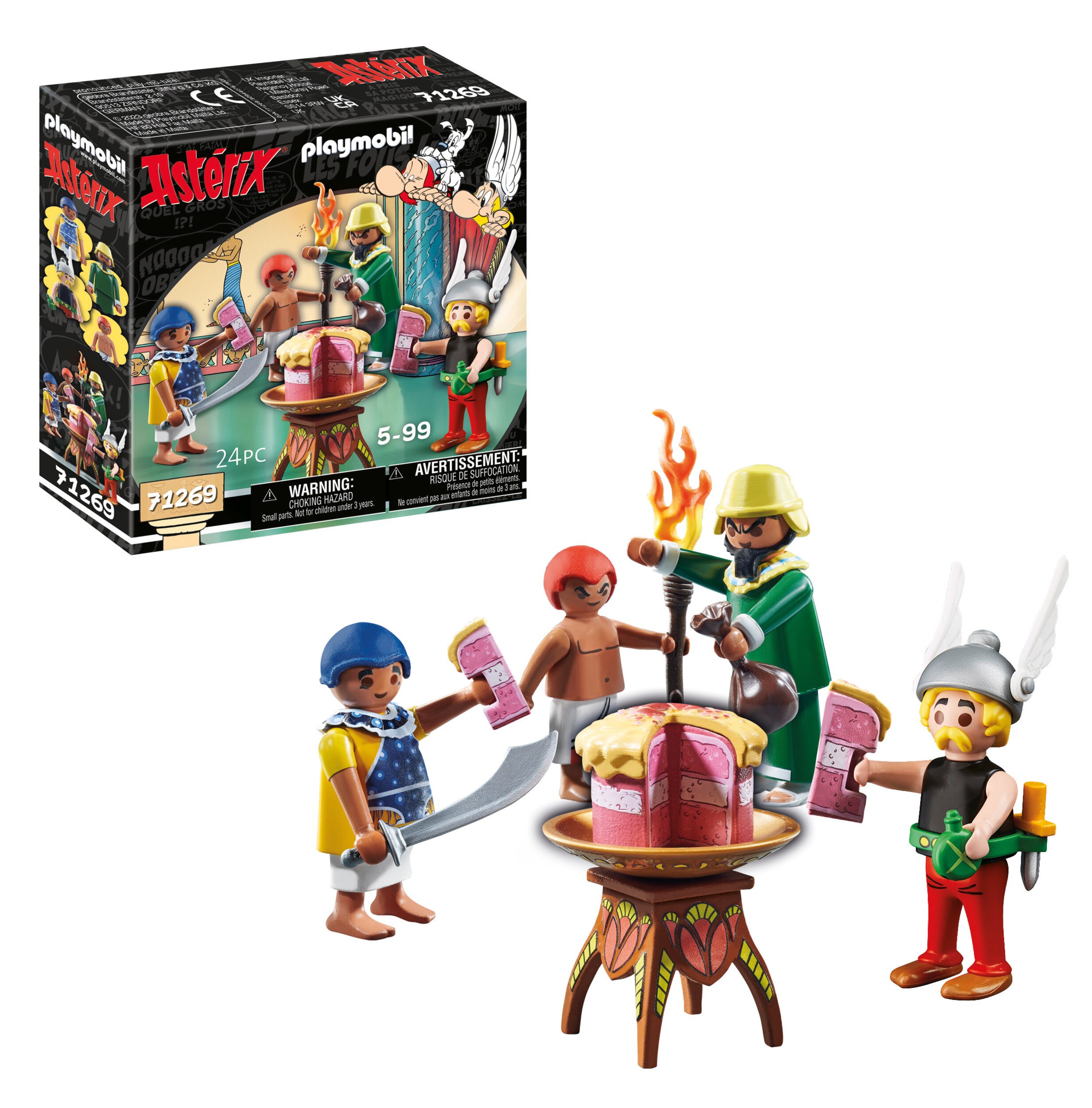 Astérix: Paletabis e o bolo envenenado 3