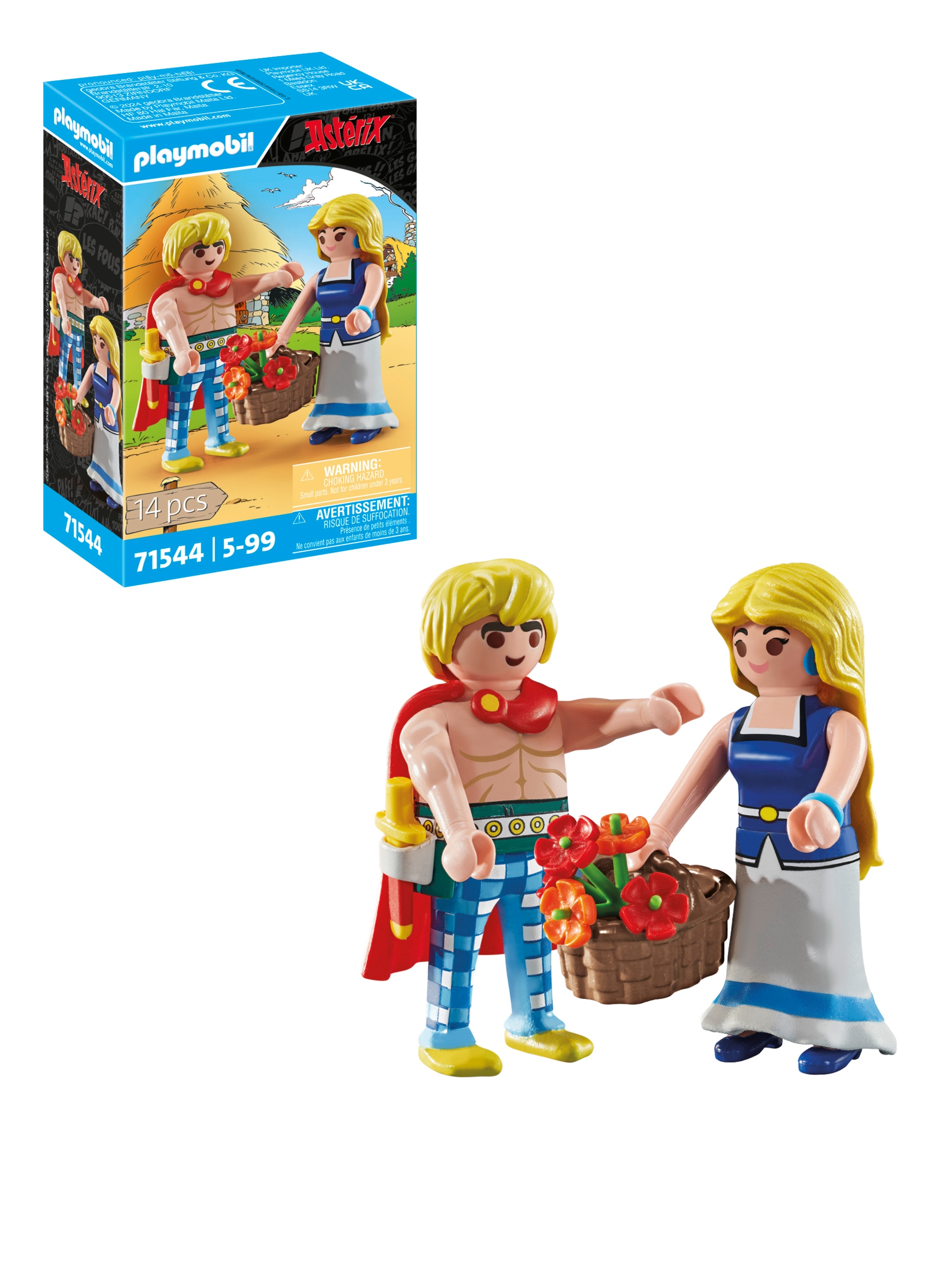 Astérix: Tragicomix e Falballah Playmobil 3