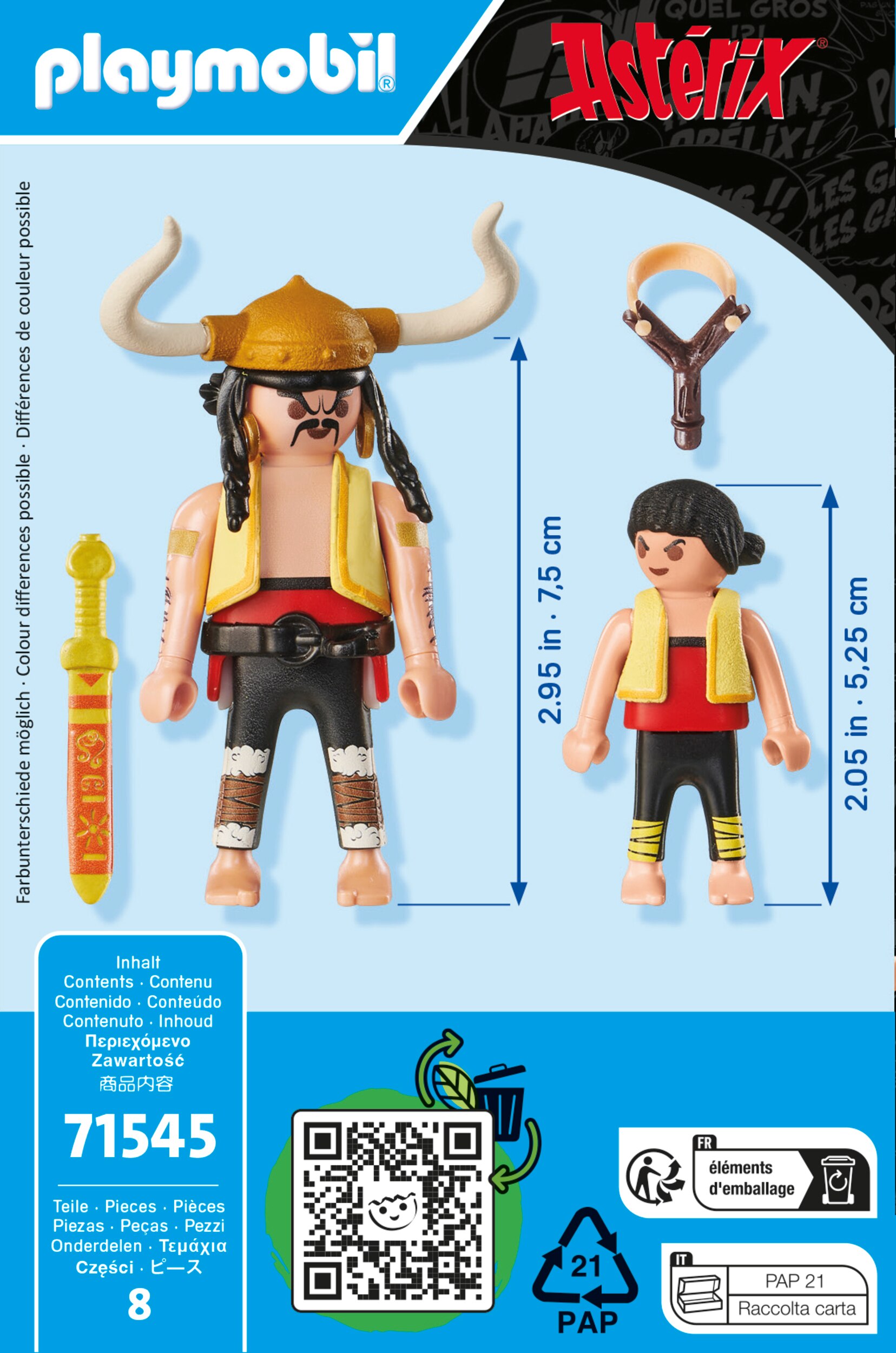 Astérix: Sopalajo de Arriérez e Torrezno e Pepe Playmobil 5
