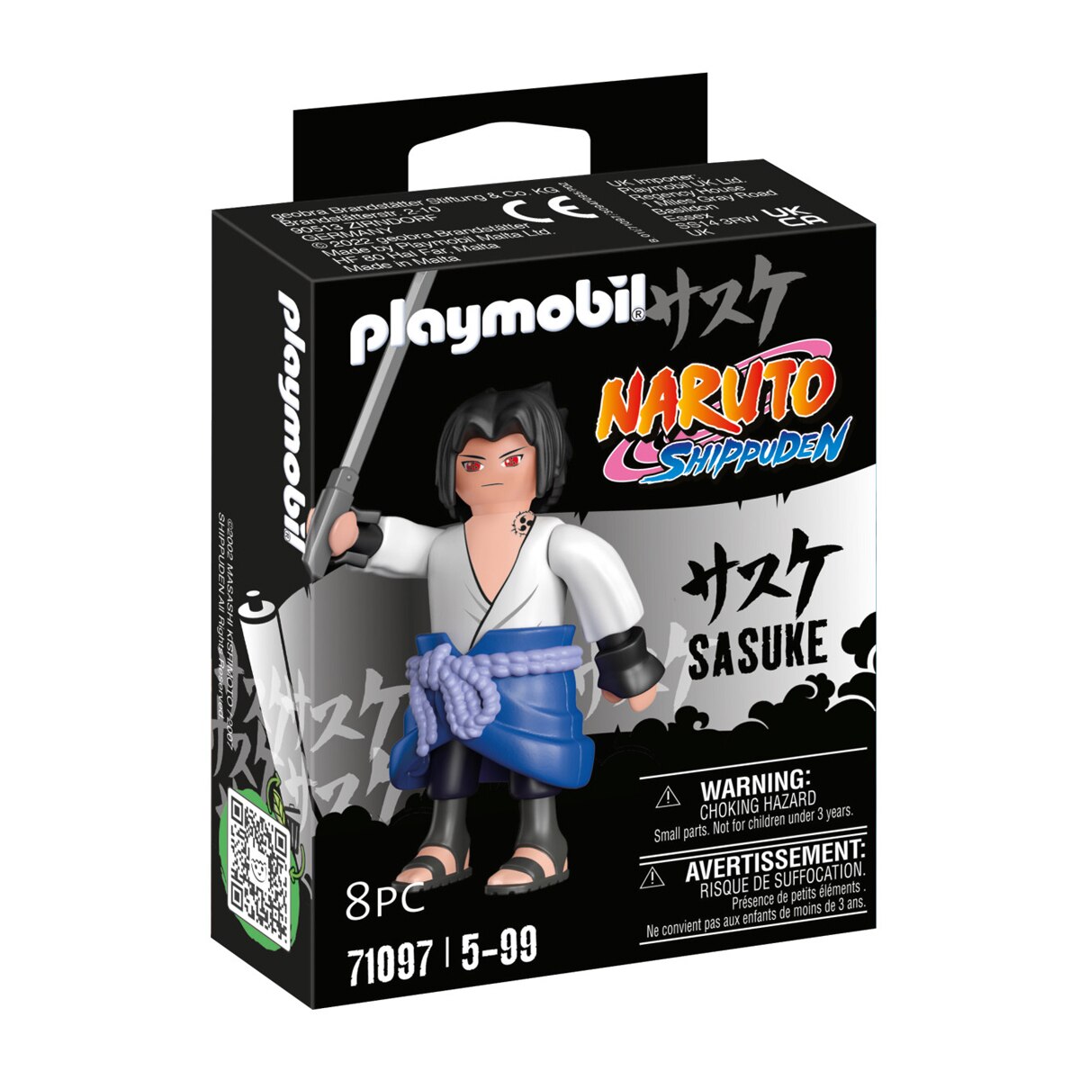 Figura Sasuke Playmobil Naruto 1