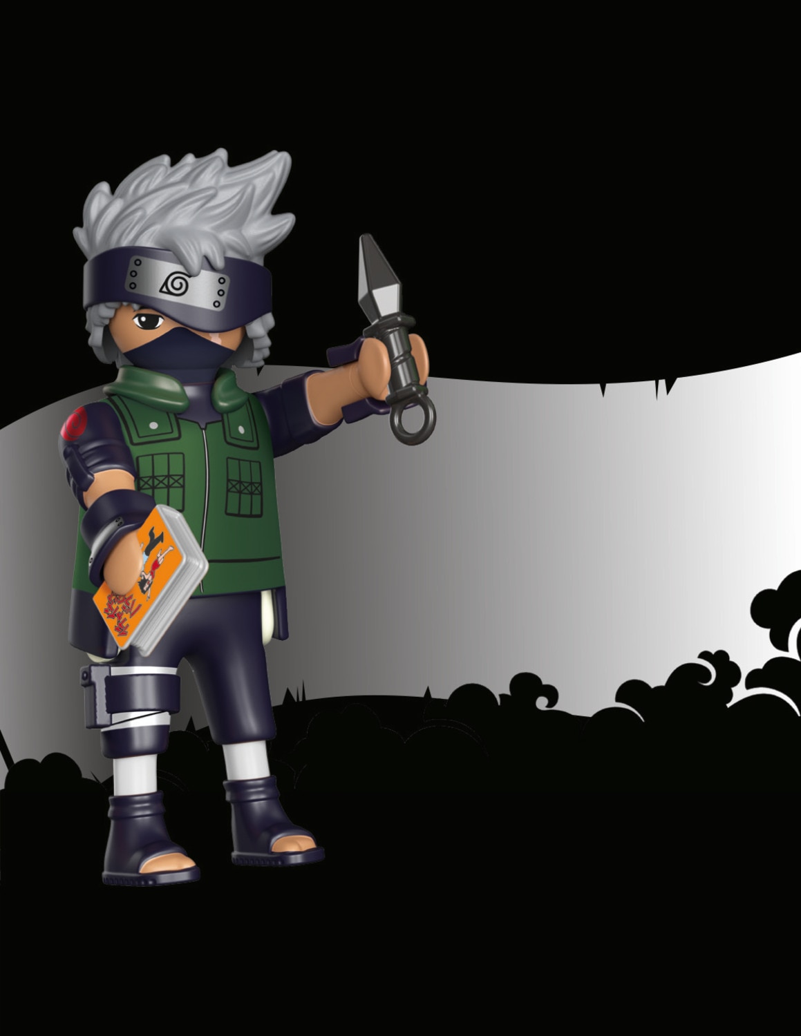Figura Kakashi Playmobil Naruto 4